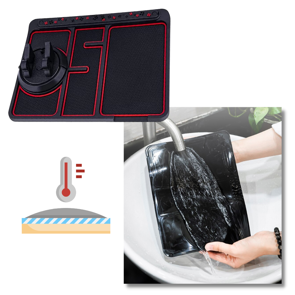 Non-Slip Pad and Phone Holder for Car