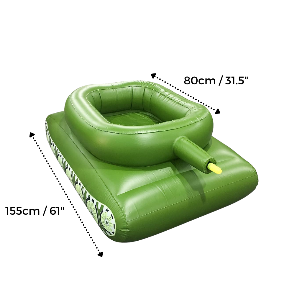 Inflatable Tank Pool Float