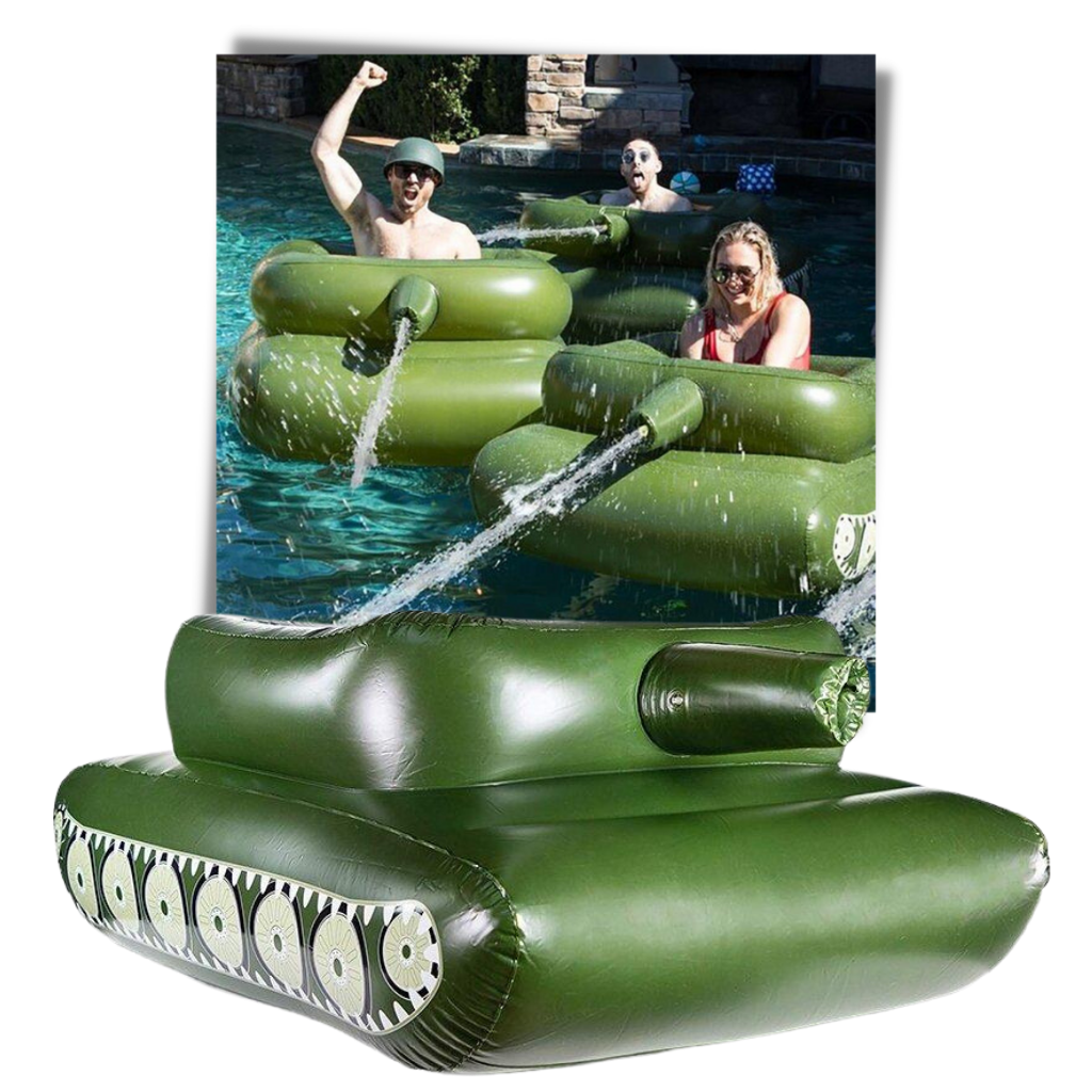 Inflatable Tank Pool Float