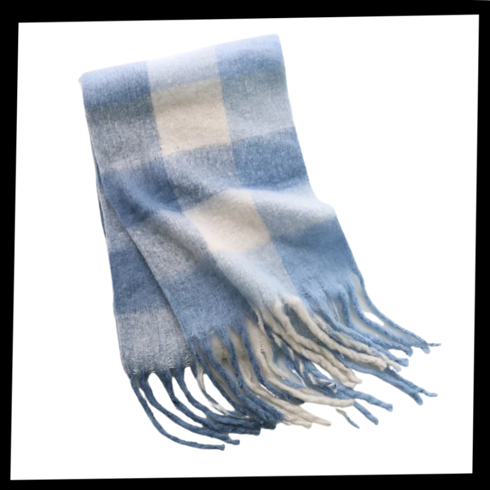 Plaid Women's Winter Scarf