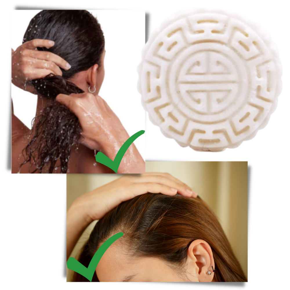 Solid Rice Shampoo & Conditioner Bar