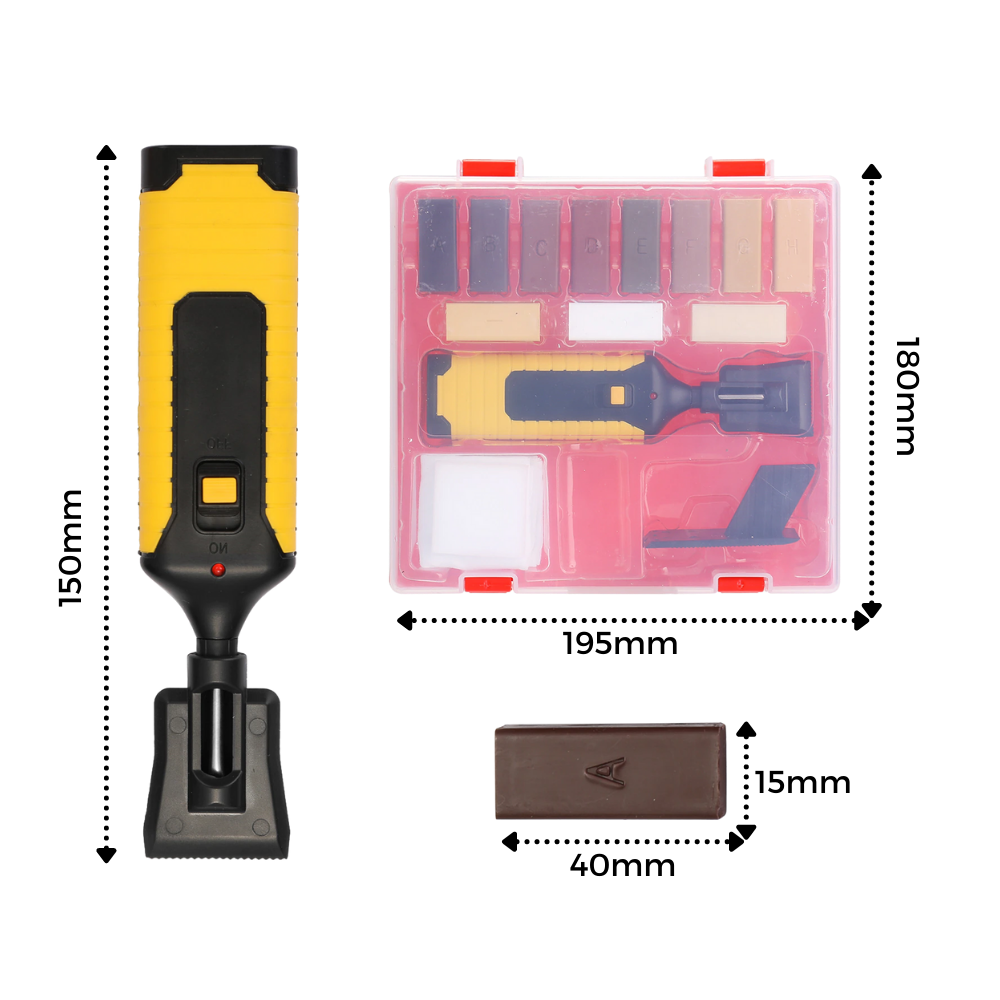 Ceramic Tile Repairing Tool Set