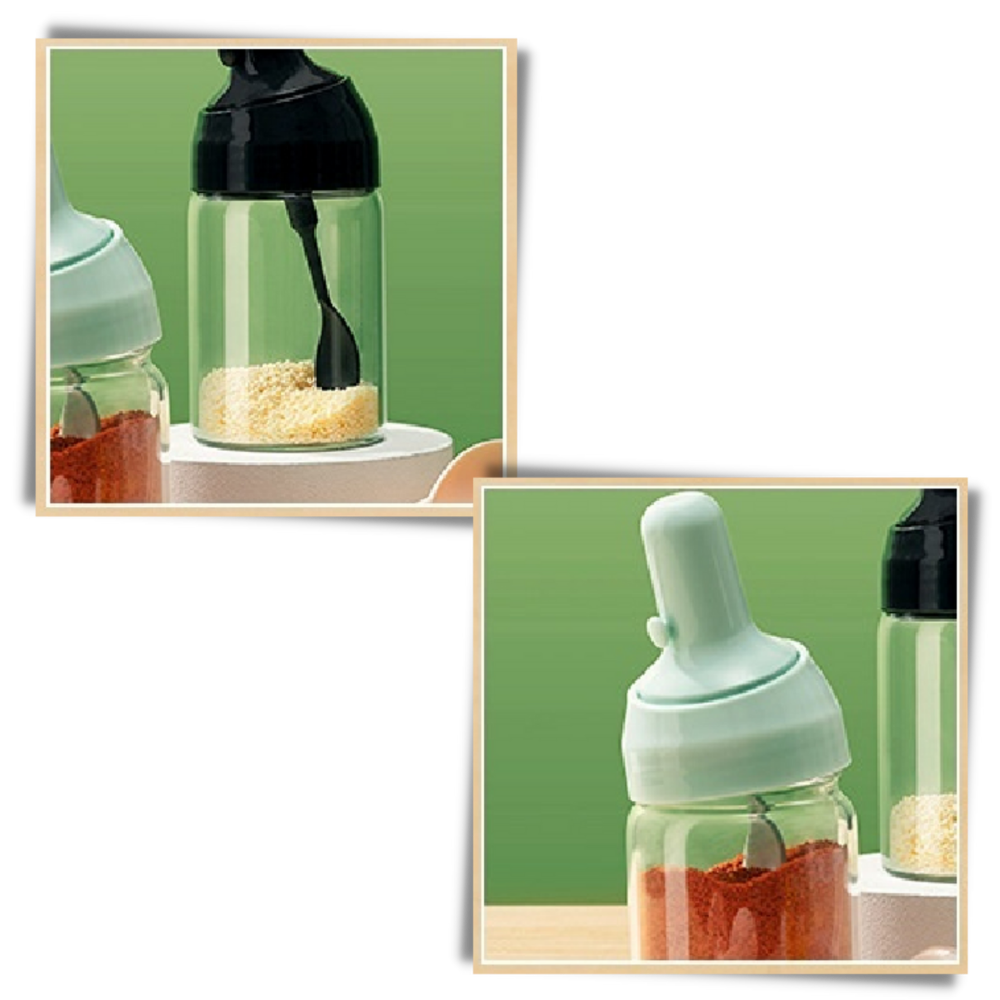 Moisture-proof Seasoning Dispensing Jar