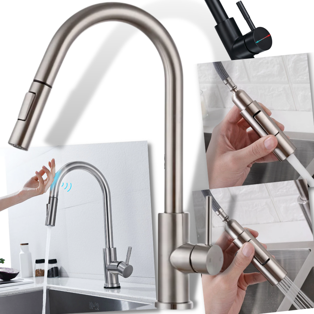 Flexible Kitchen Tap with Sensor -