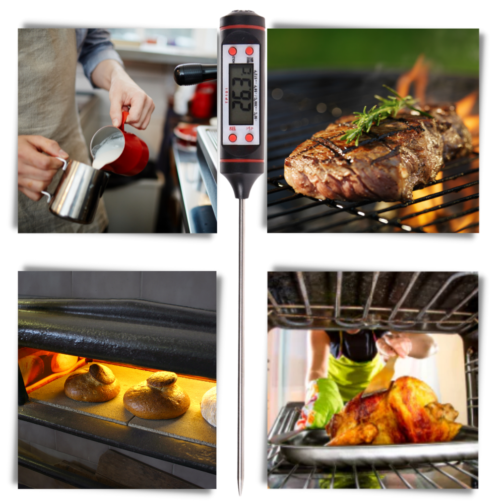 Digital Cooking Probe Thermometer