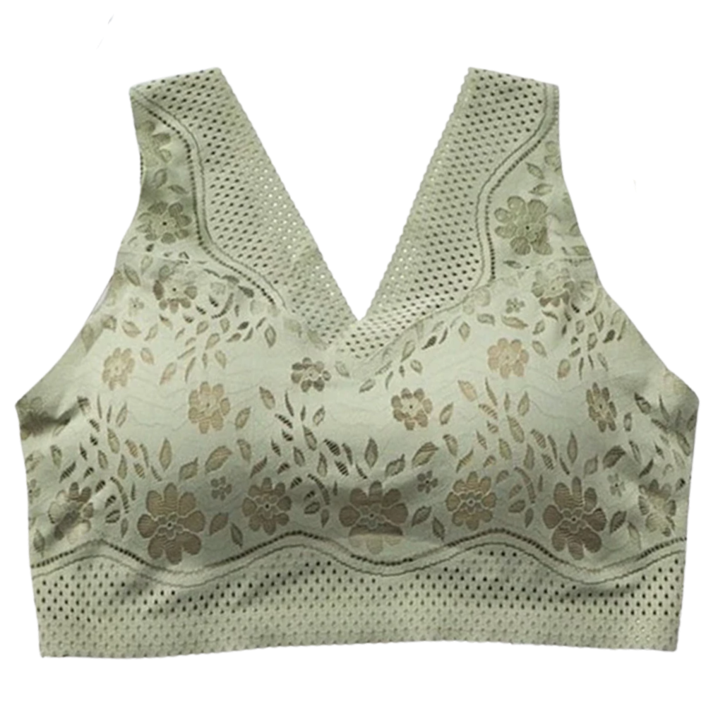 Seamless Breathable Lacy Bra