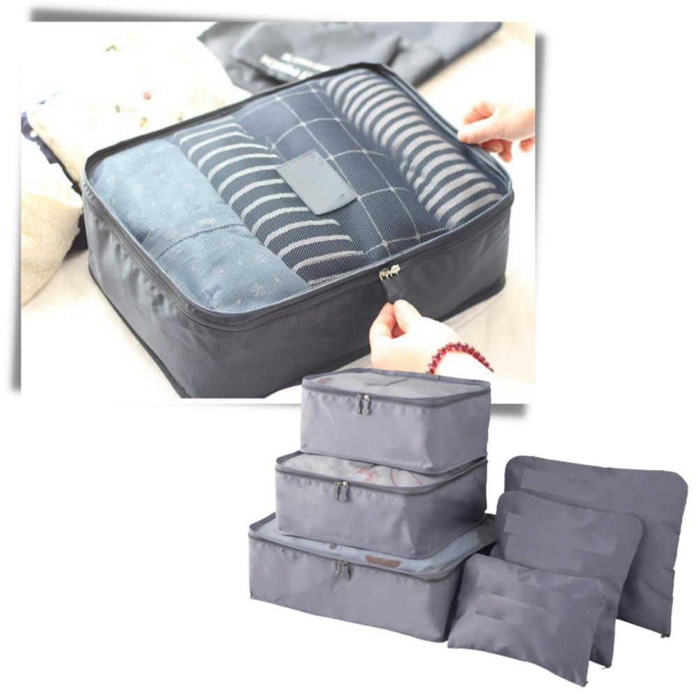 Set of 6 Small Travel Bags for Suitcase