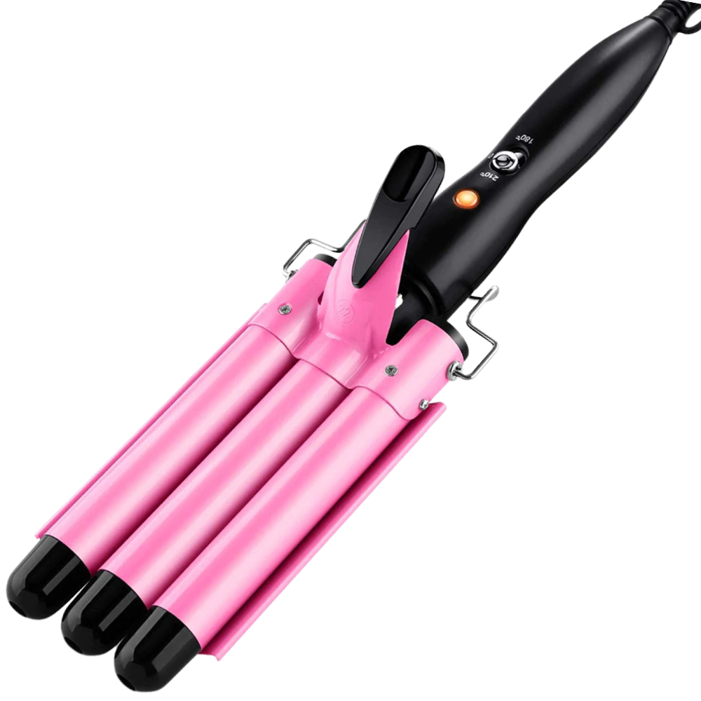 Triple Barrel Ceramic Hair Curler