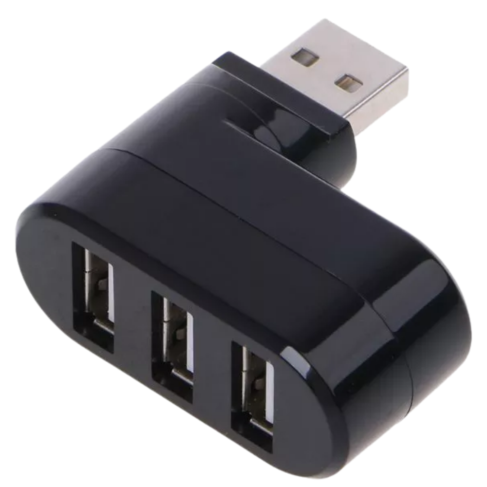 Multi-Port USB Rotating Adapter