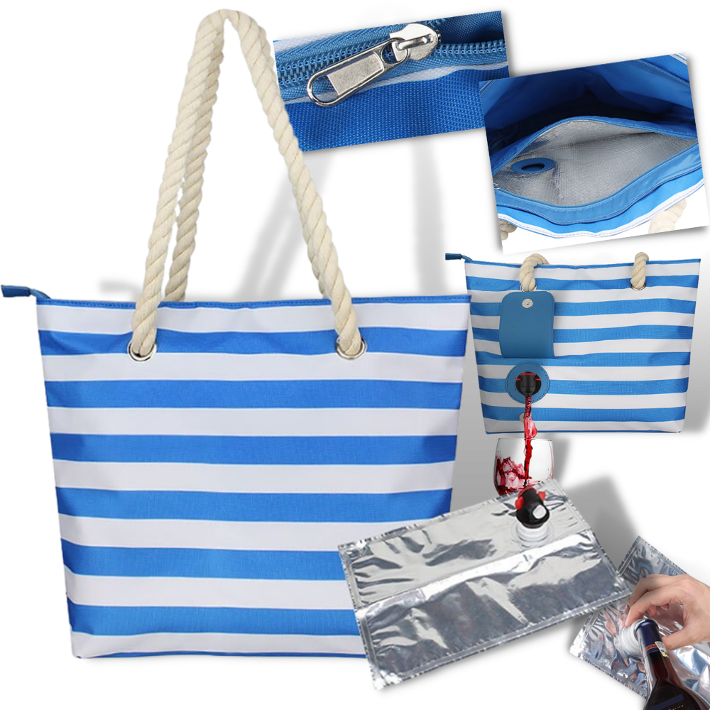 Beach Wine Bag -