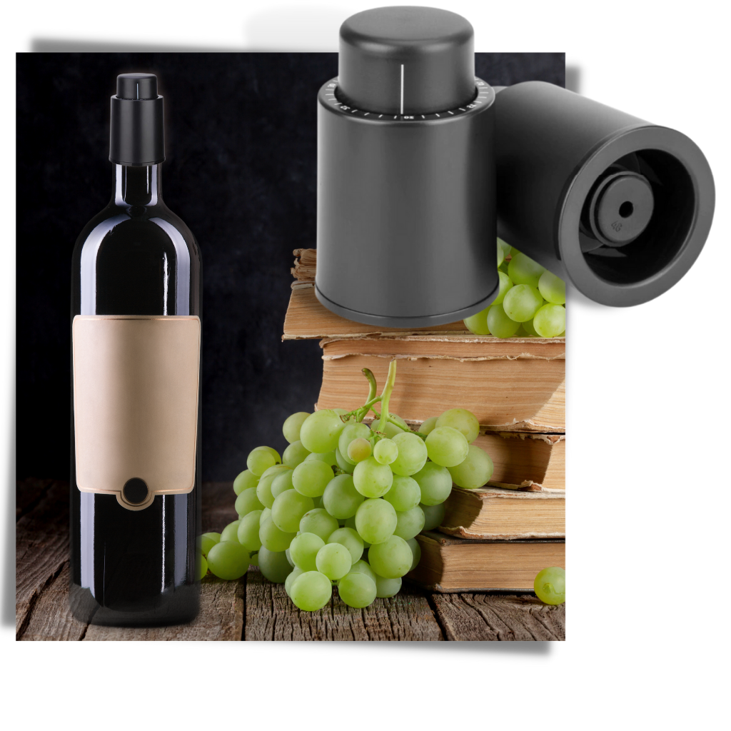 Vacuum Stopper for Wine Bottles