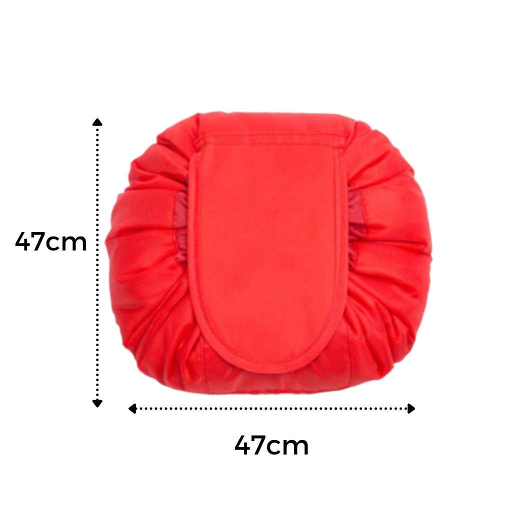 Drawstring foldable Makeup pouch