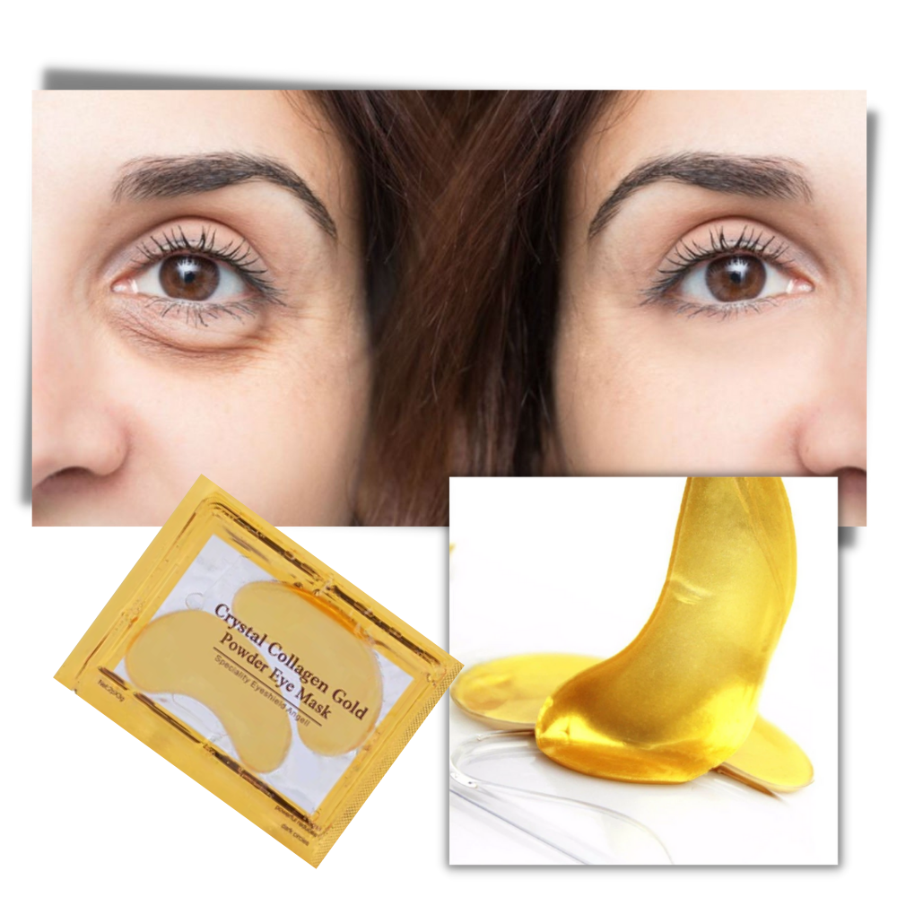 24K Gold Collagen Eye Mask (20 pairs)