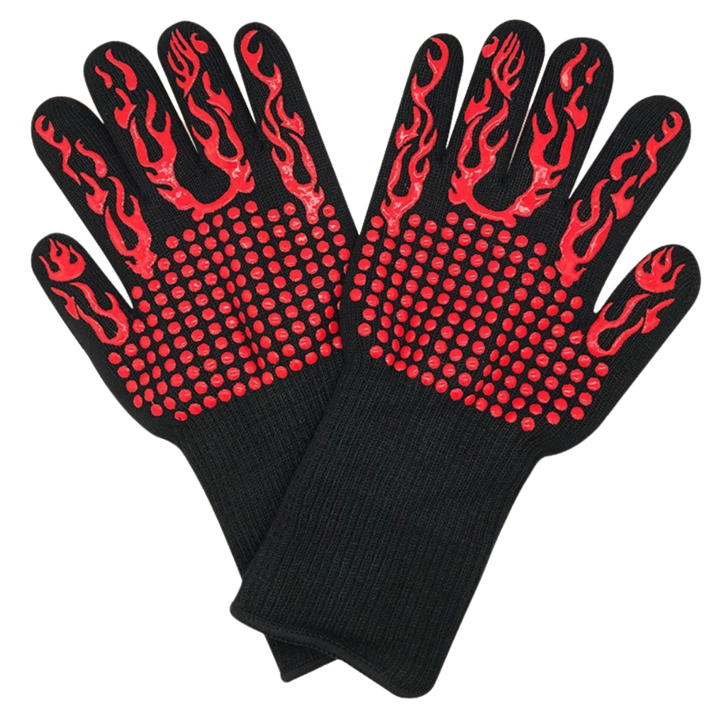 Heat resistant BBQ gloves (1 pair)