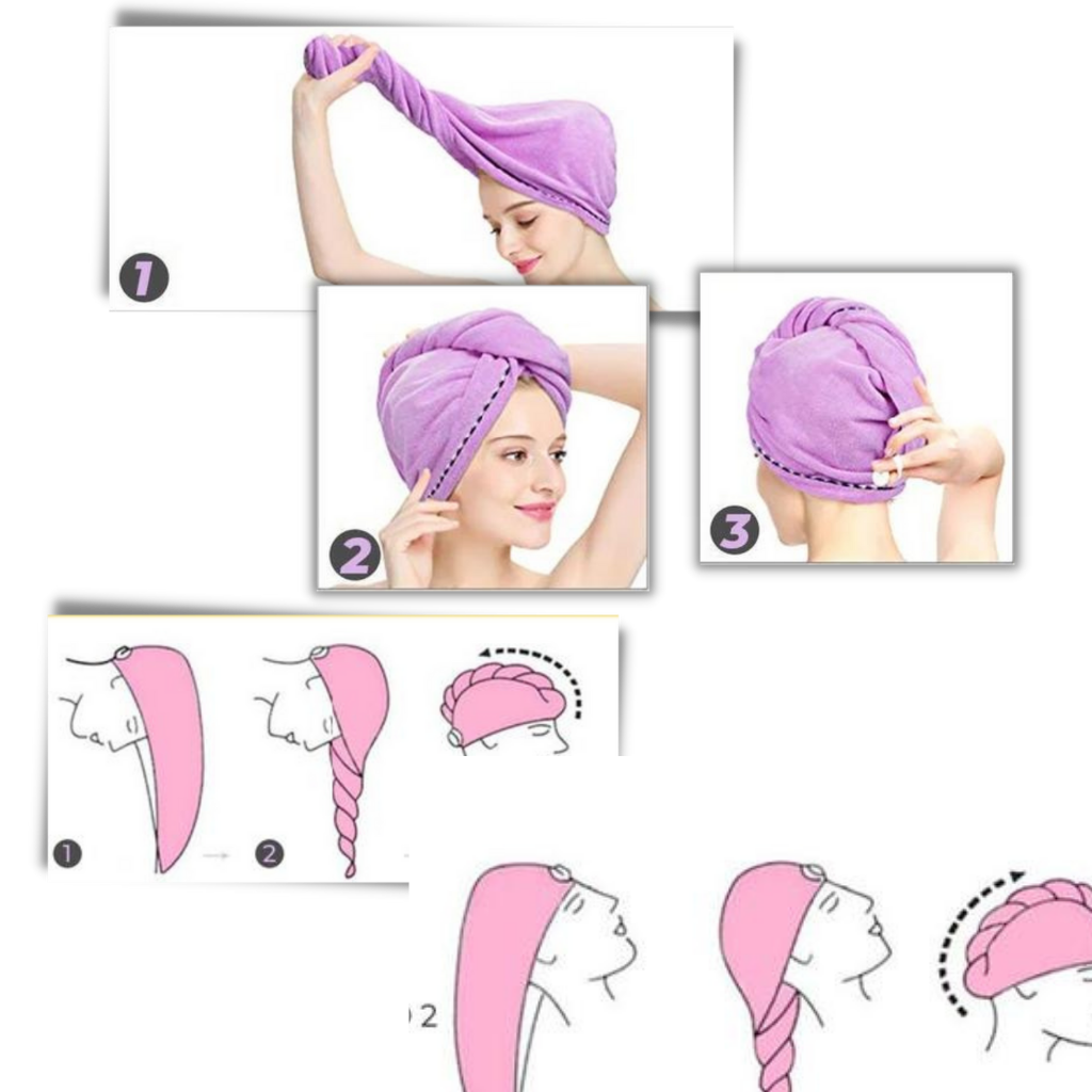 Instant Dry Hair Towel