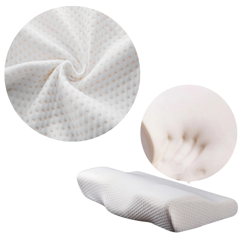 Memory foam cervical protection pillow