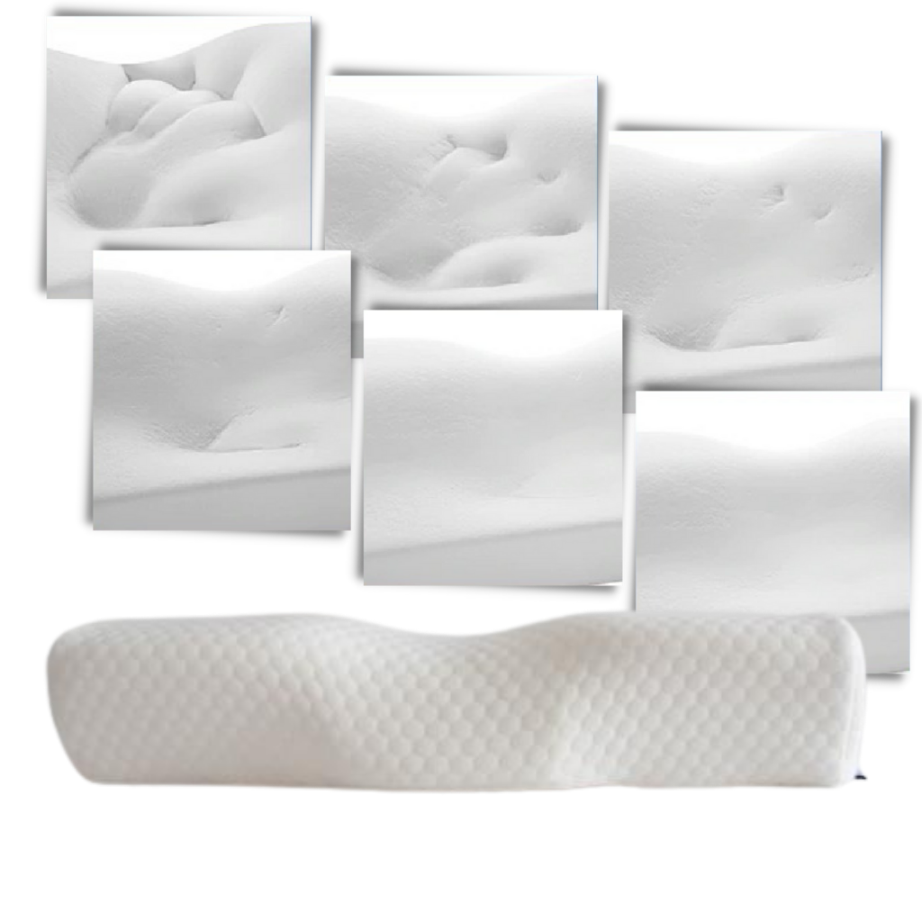 Memory foam cervical protection pillow