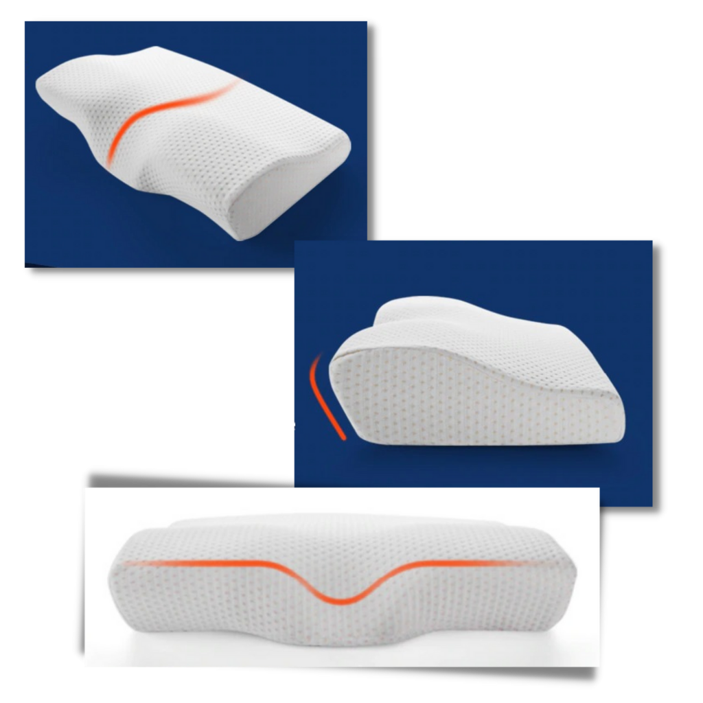 Memory foam cervical protection pillow