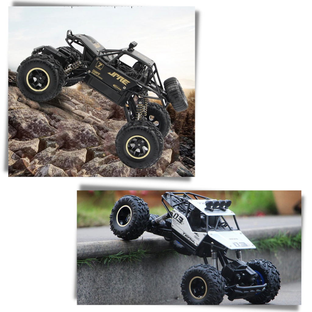 Off-Road 4WD Remote-Controlled Car