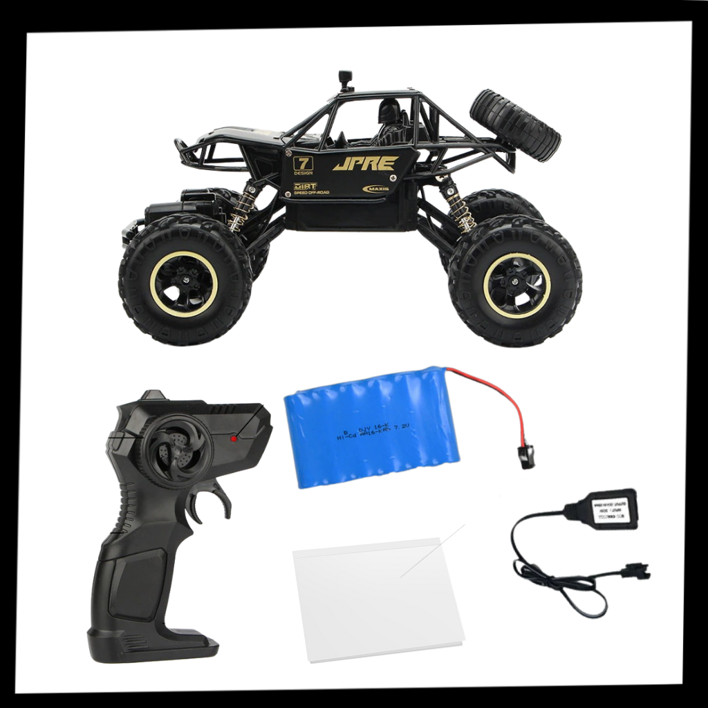 Off-Road 4WD Remote-Controlled Car