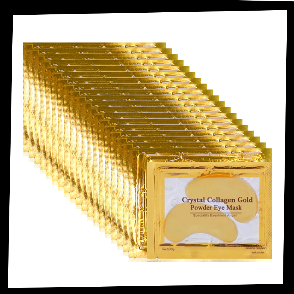 24K Gold Collagen Eye Mask (20 pairs)