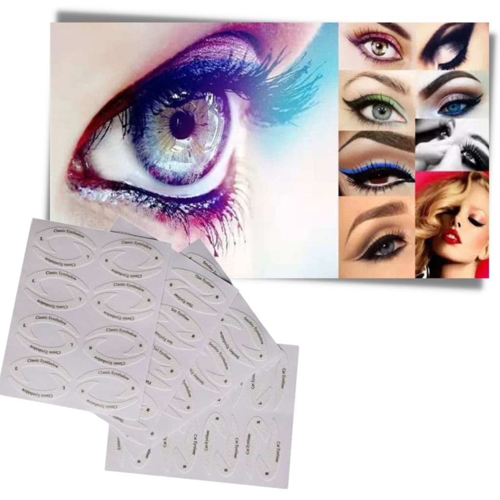 Pack of Quick Eyeliner Stencils