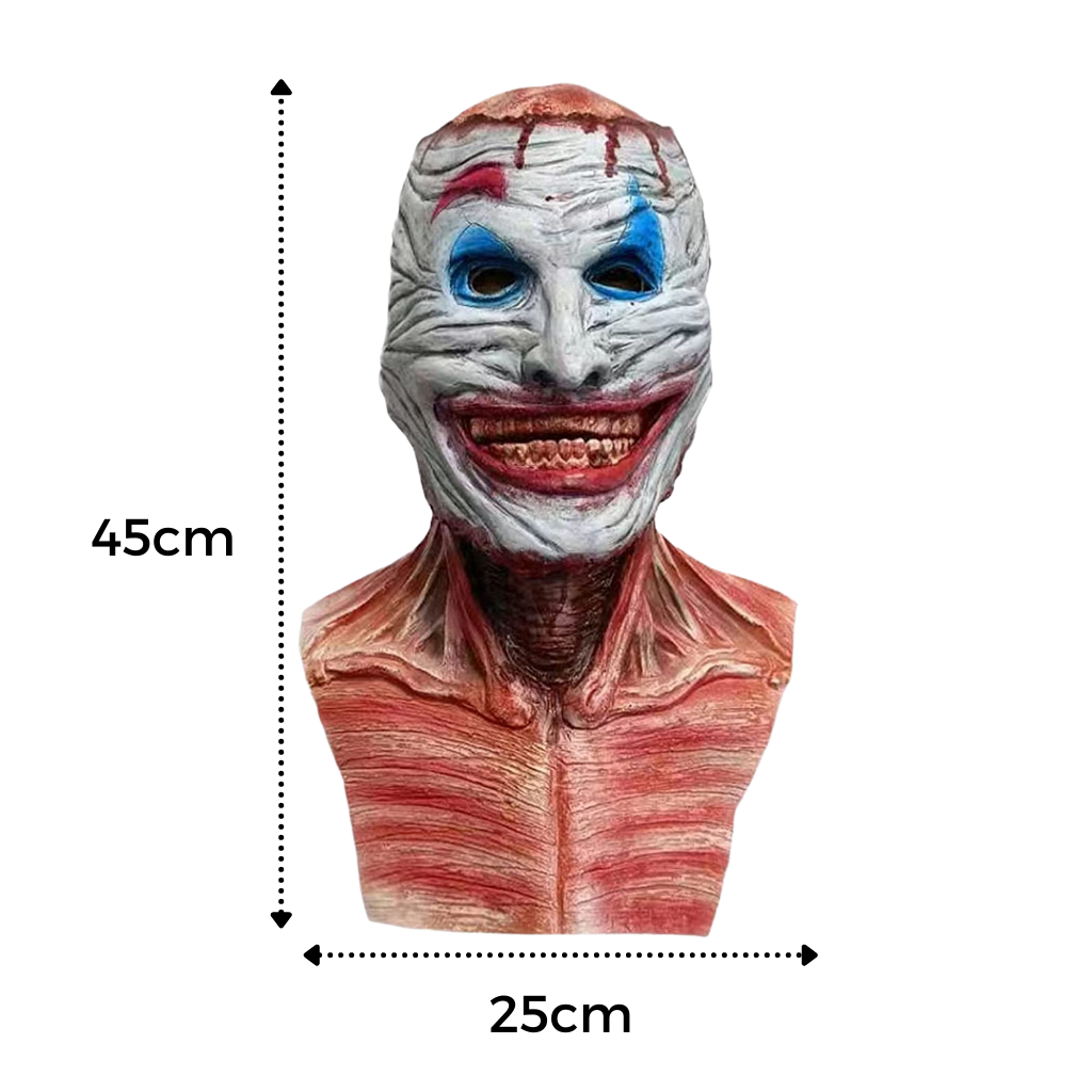 Realistic Halloween Horror Double Mask