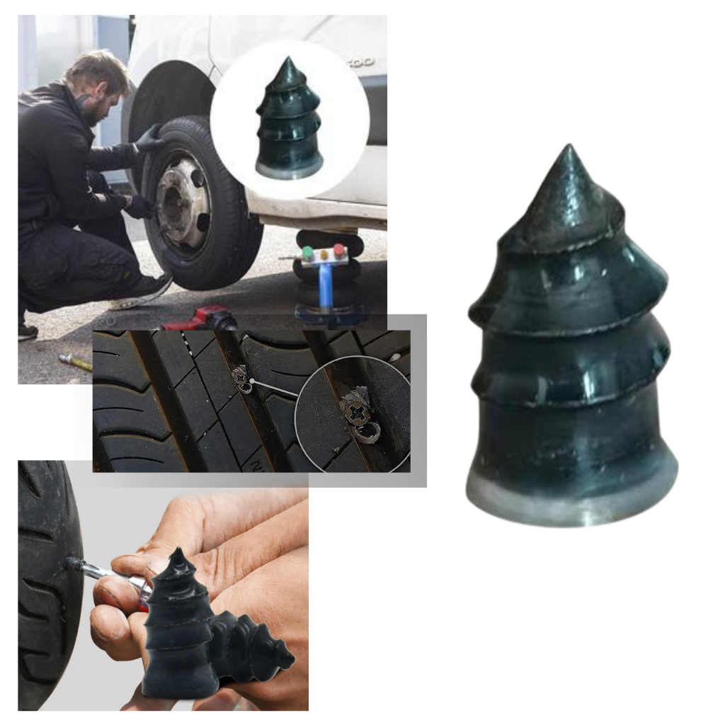 Rubber tire repair nails -