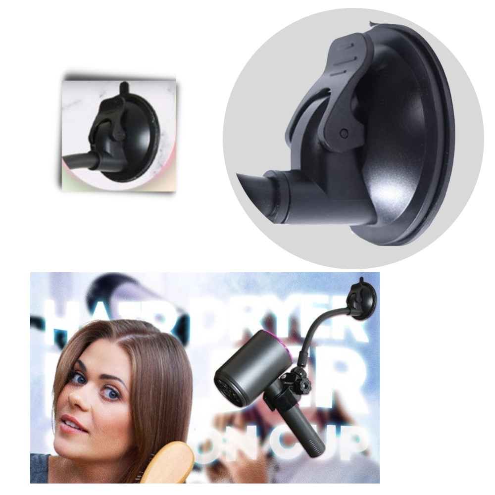 Hands-Free Hair Dryer Holder