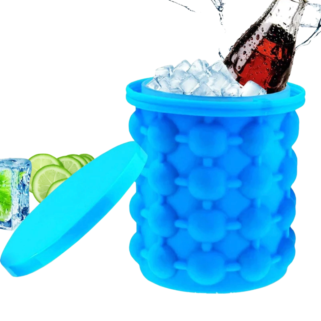 Silicone Ice cube bucket