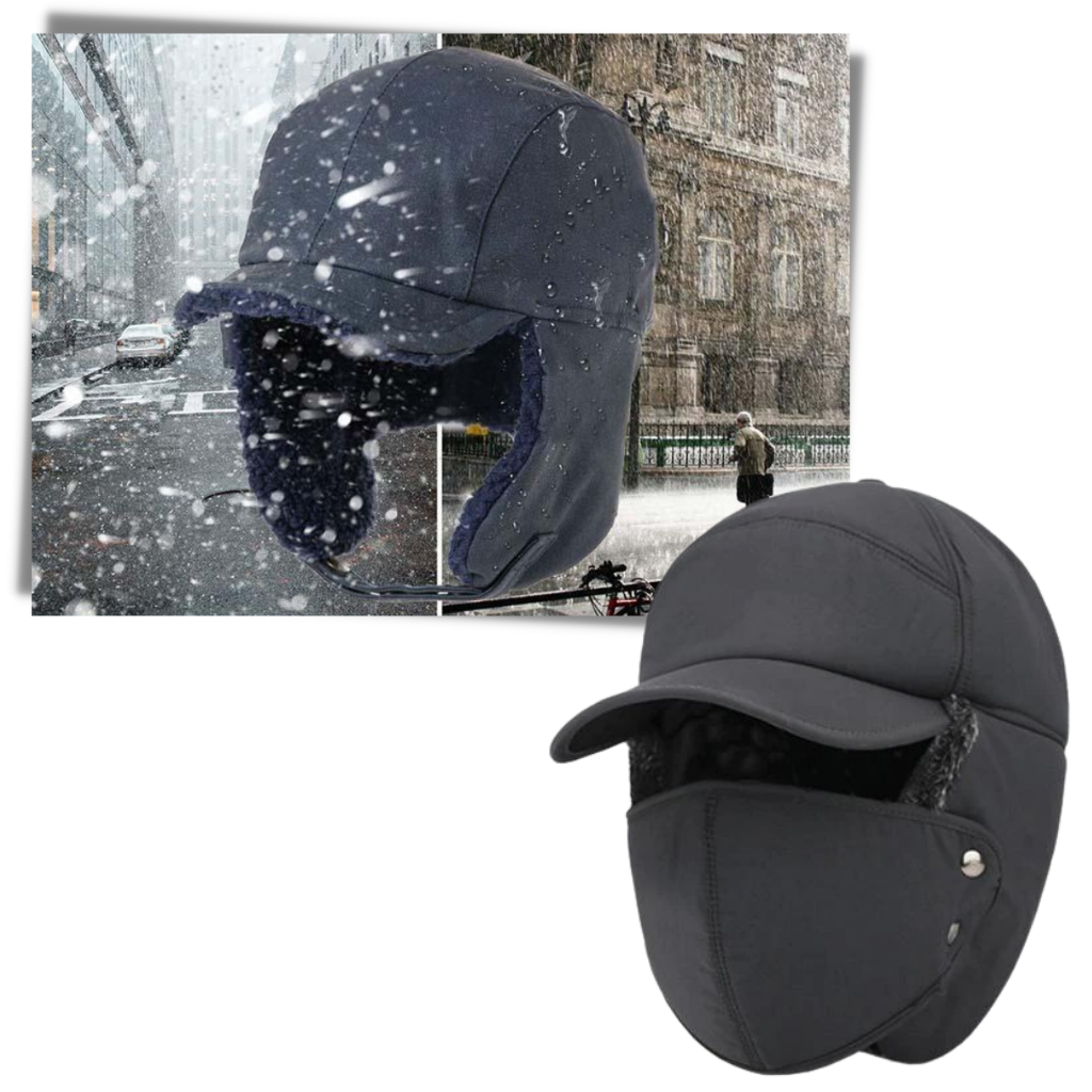 Unisex Windproof Ear and Face Protection Hat