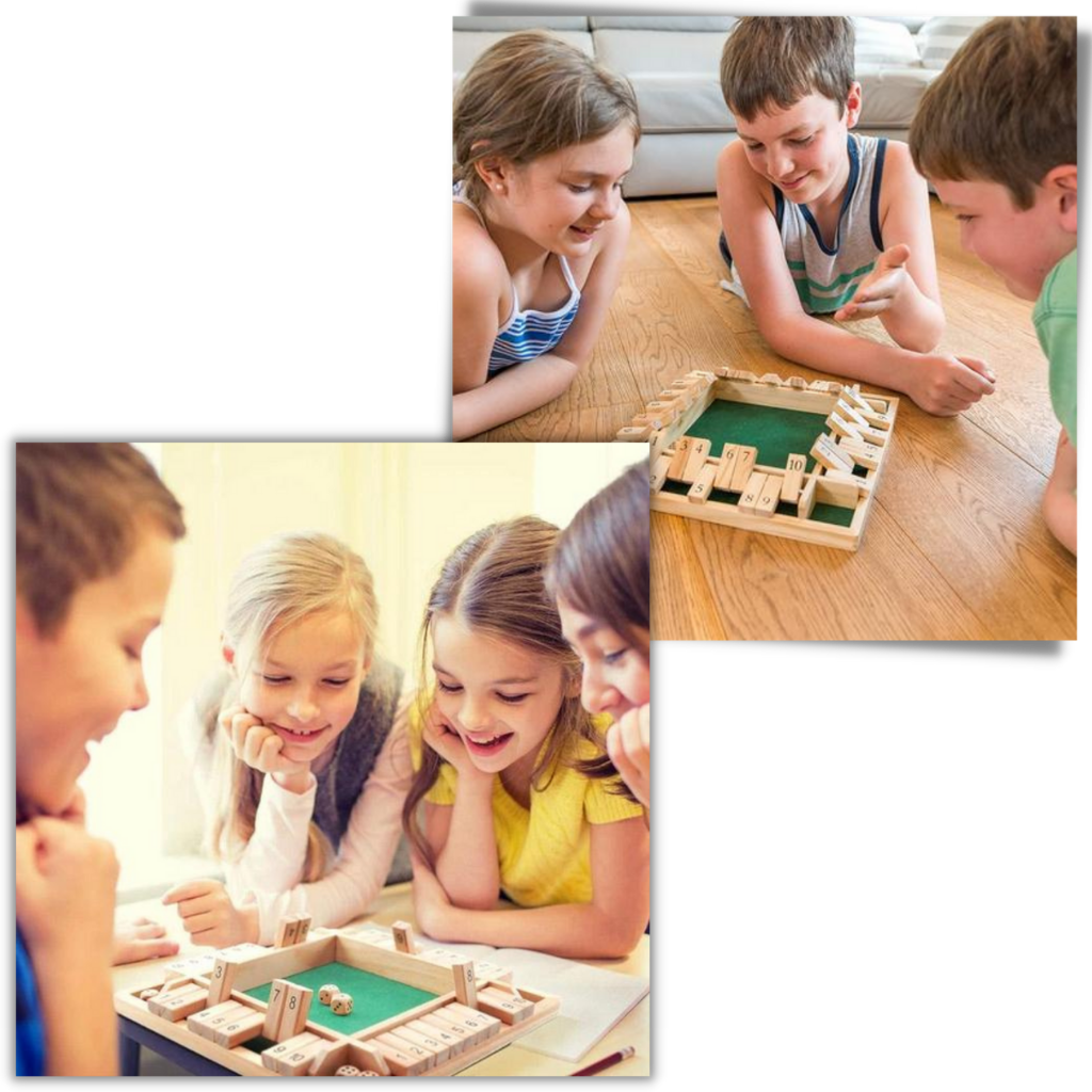 Wooden Dice Game