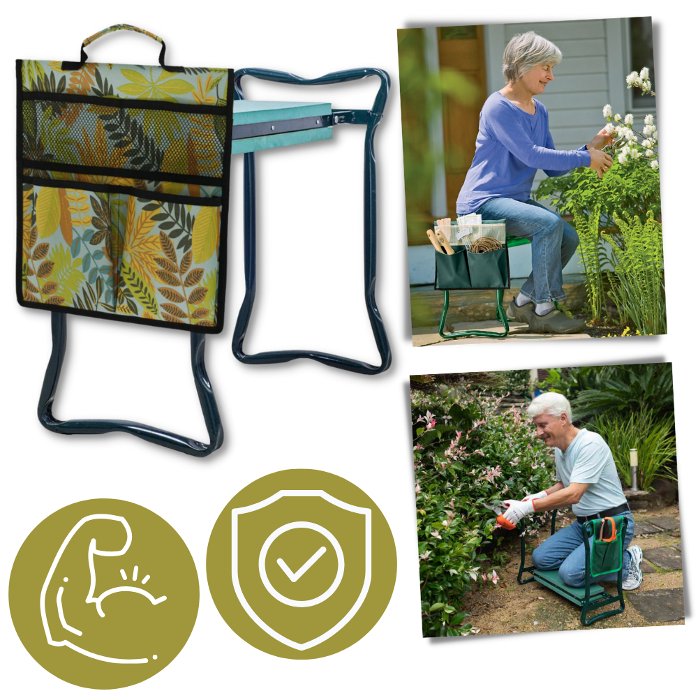 Multipurpose gardening kneeler  - Ozerty